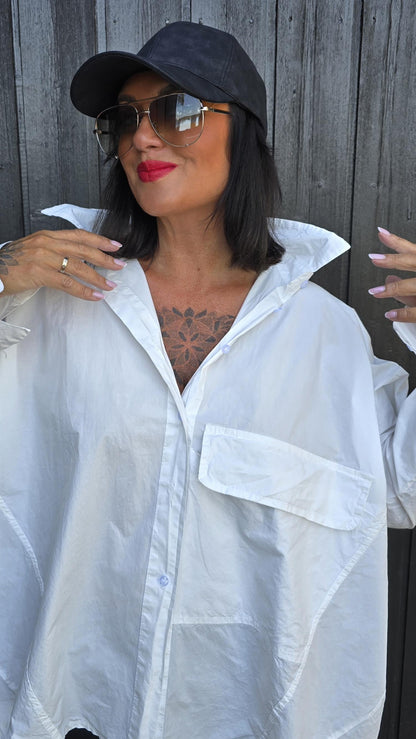 Cassie skjorte hvit