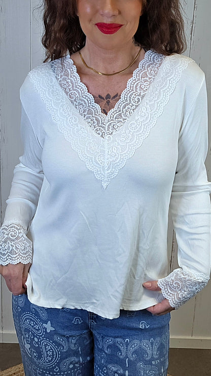 Alva Blondetopp offwhite