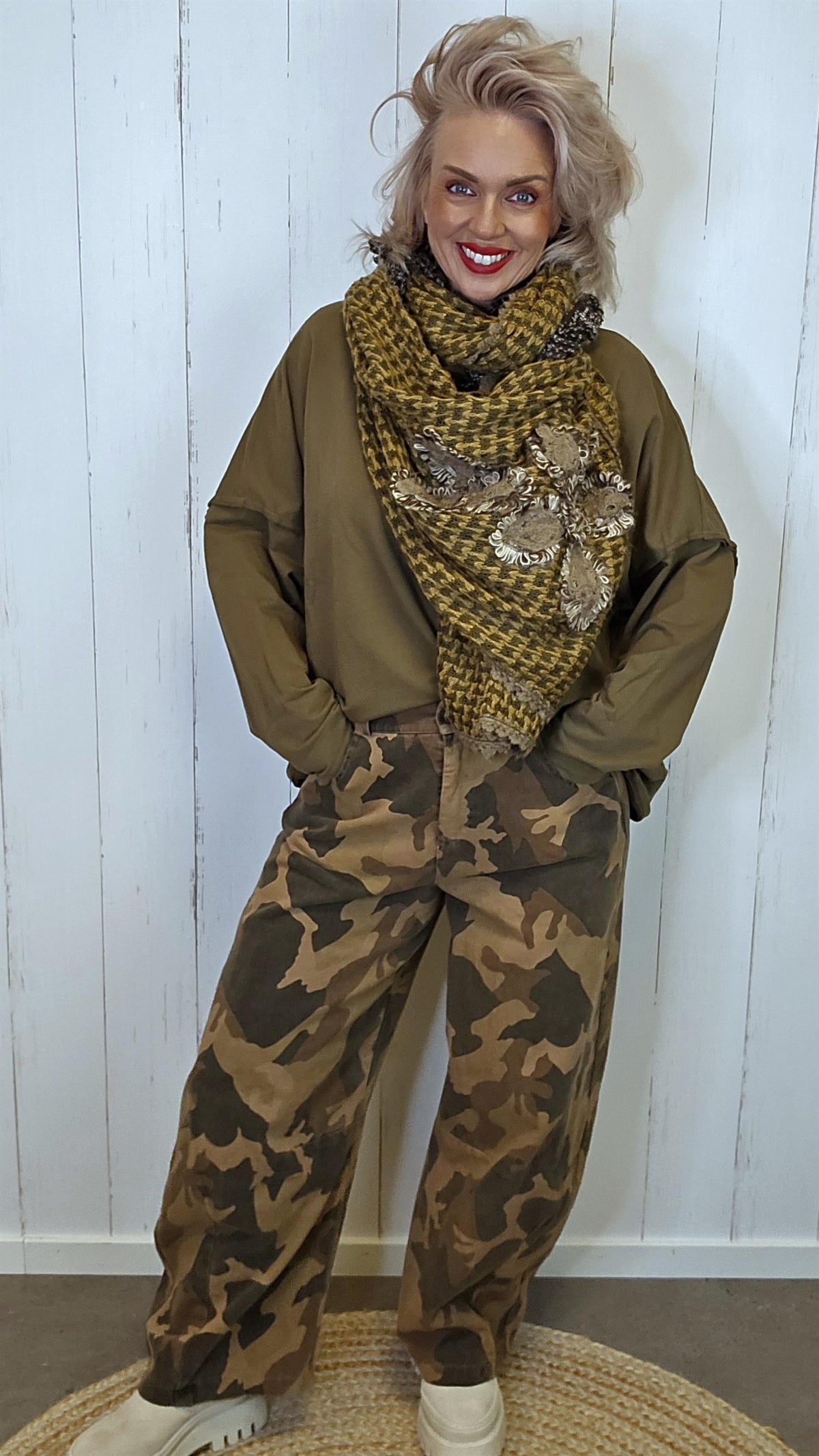 Wild Balo bukse natur camo