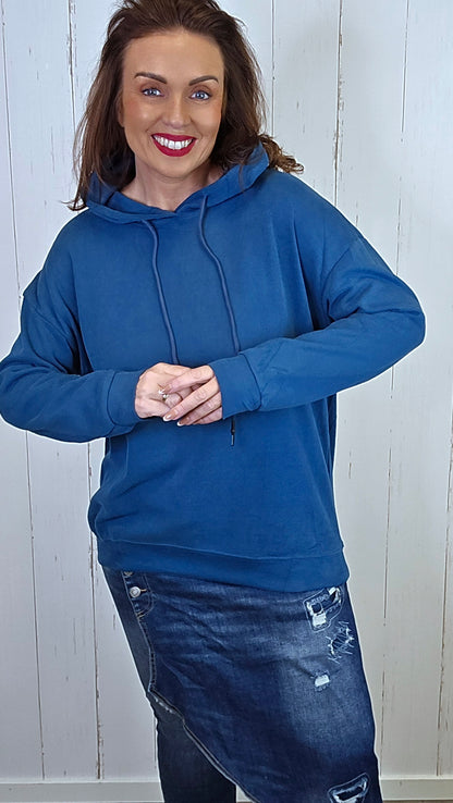 Beverely Hette Genser Blå