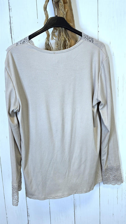 Alva Blondetopp beige