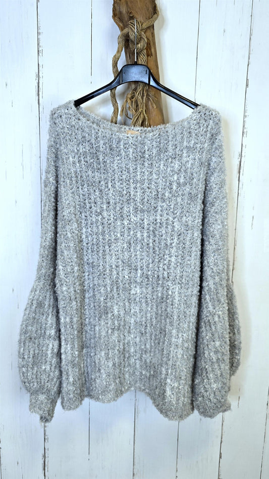 Elvira Bouclégenser grå