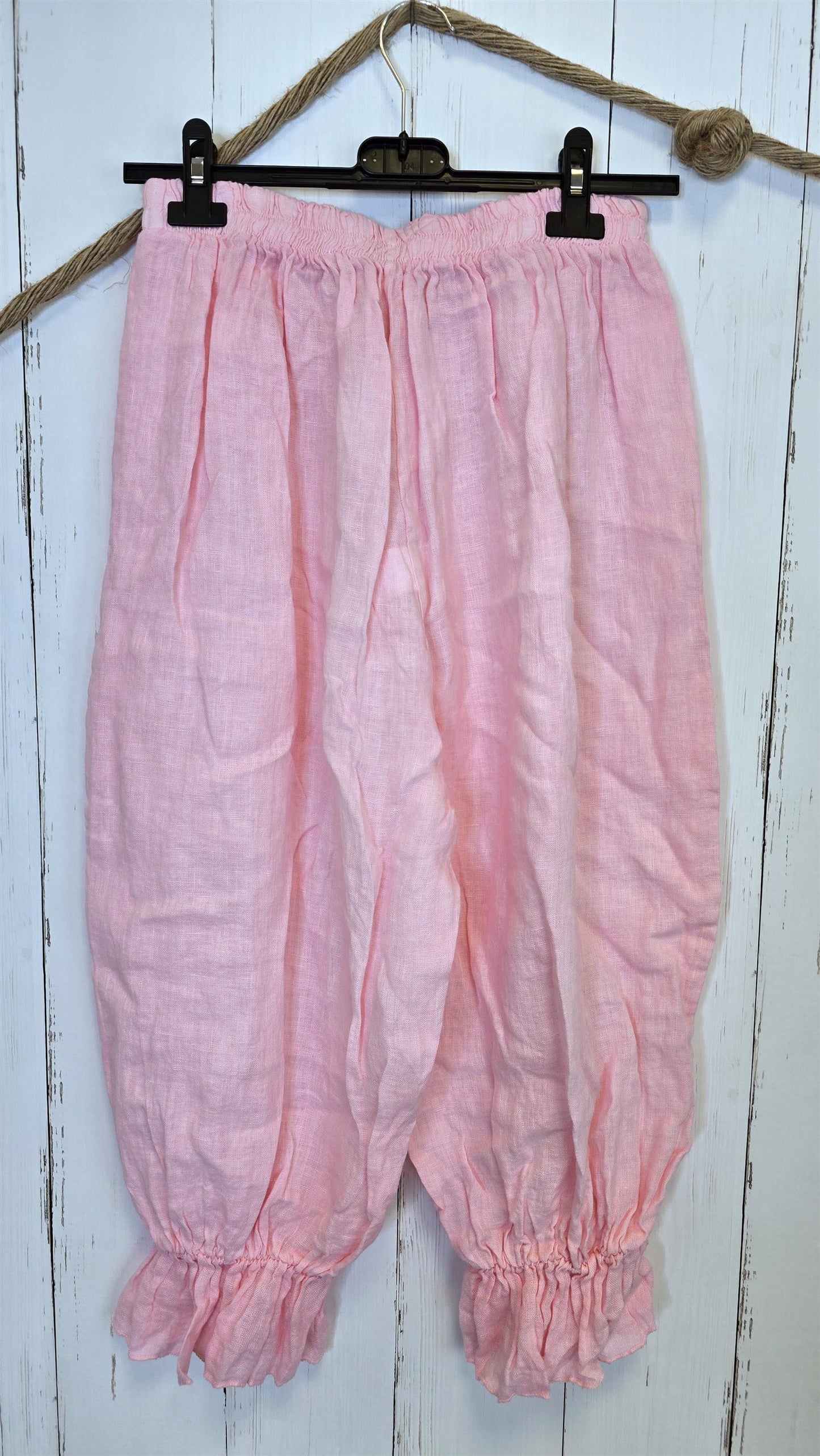Sett Ponchotopp bukse rosa