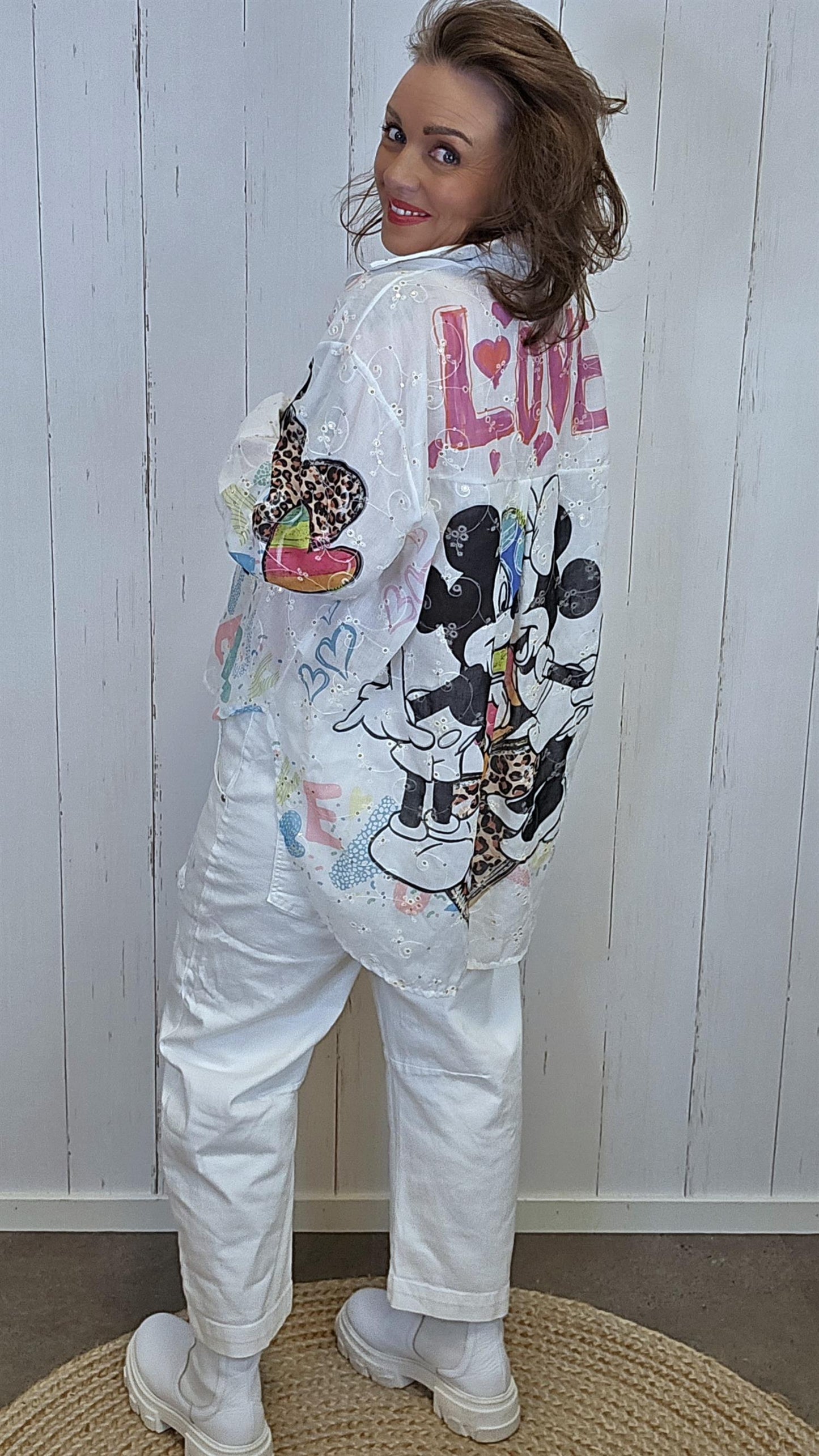 Nora skjorte Mikke Mus