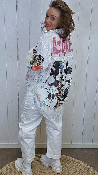 Nora skjorte Mikke Mus