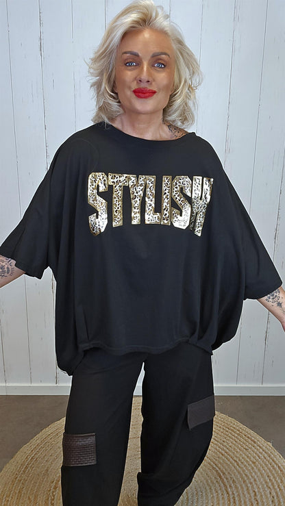 Stylish Topp svart