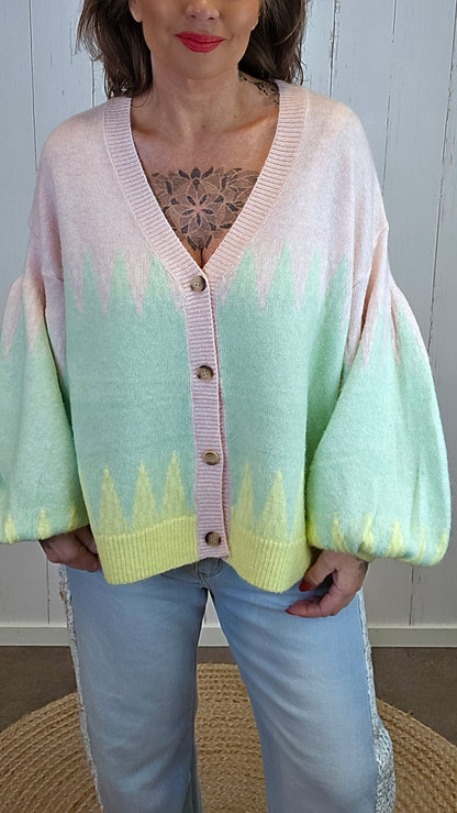 Hedvig cardigan rosa
