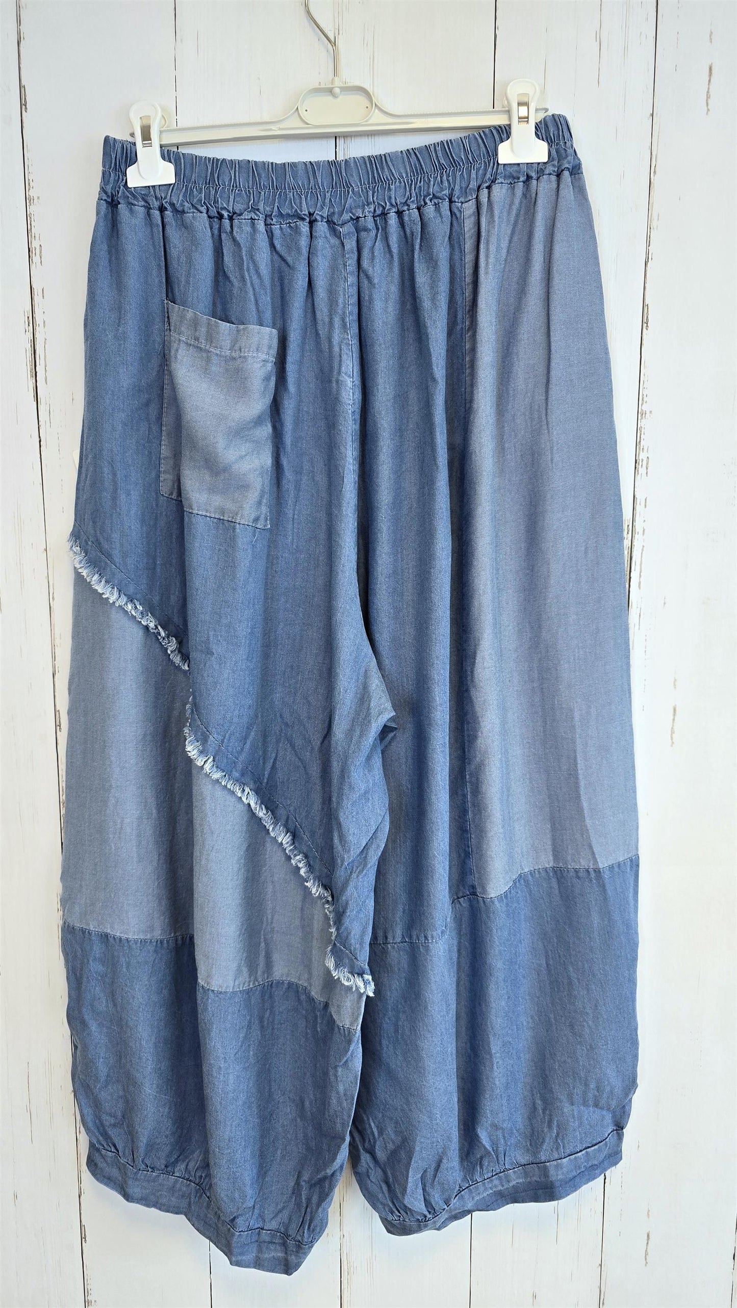 Molly bukse denim blå