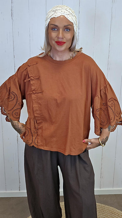 Amalia topp rust