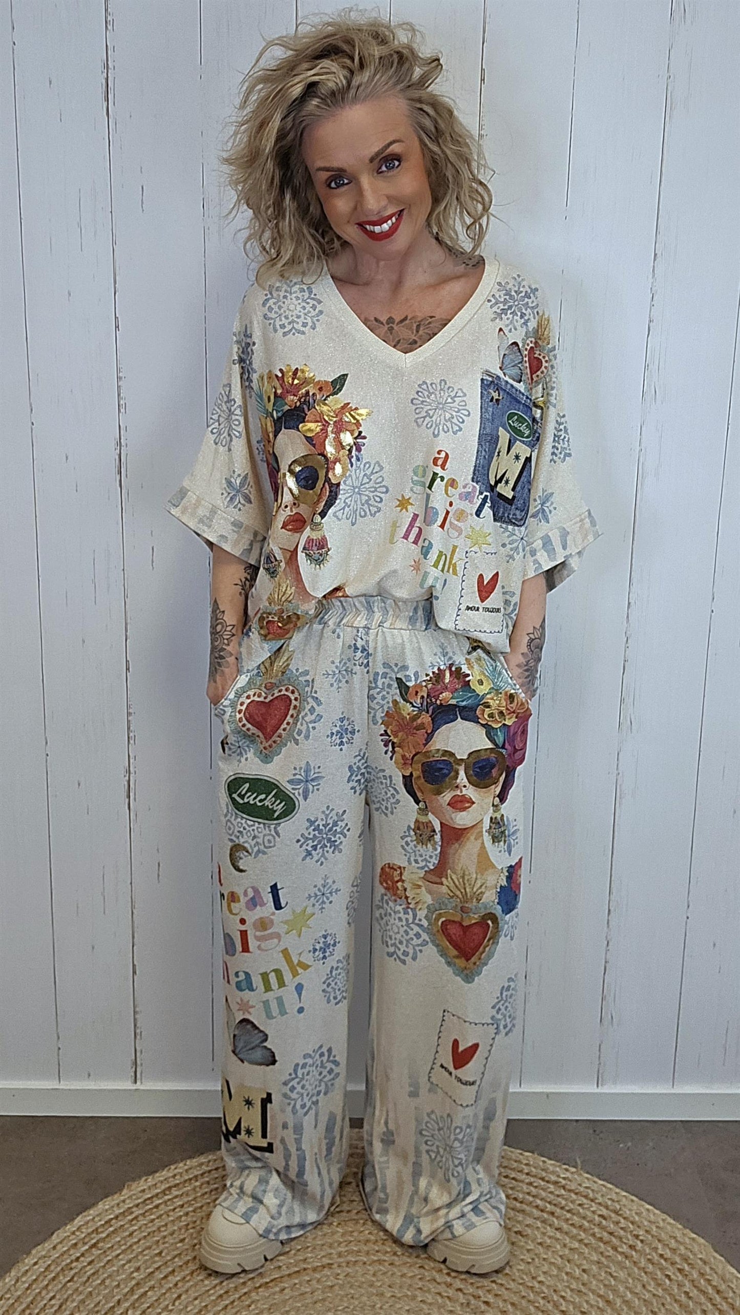 Frida Sett med topp og bukse