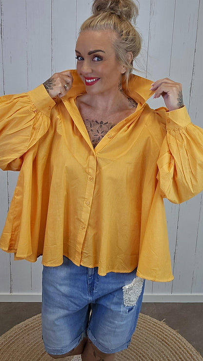 Mira skjorte orange