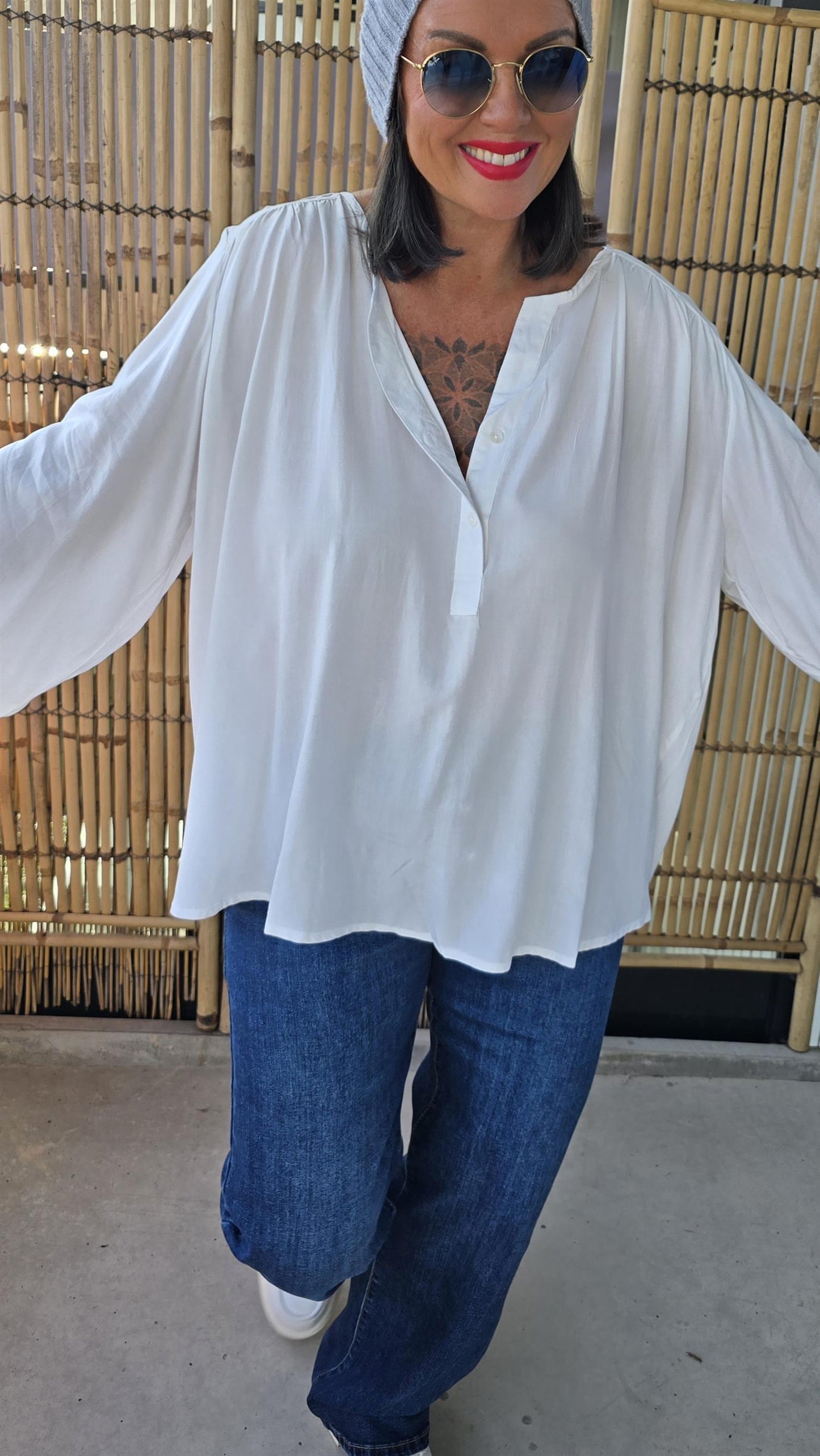 Catarine bluse hvit