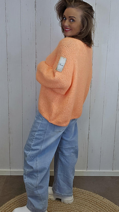 Anna genser neon orange