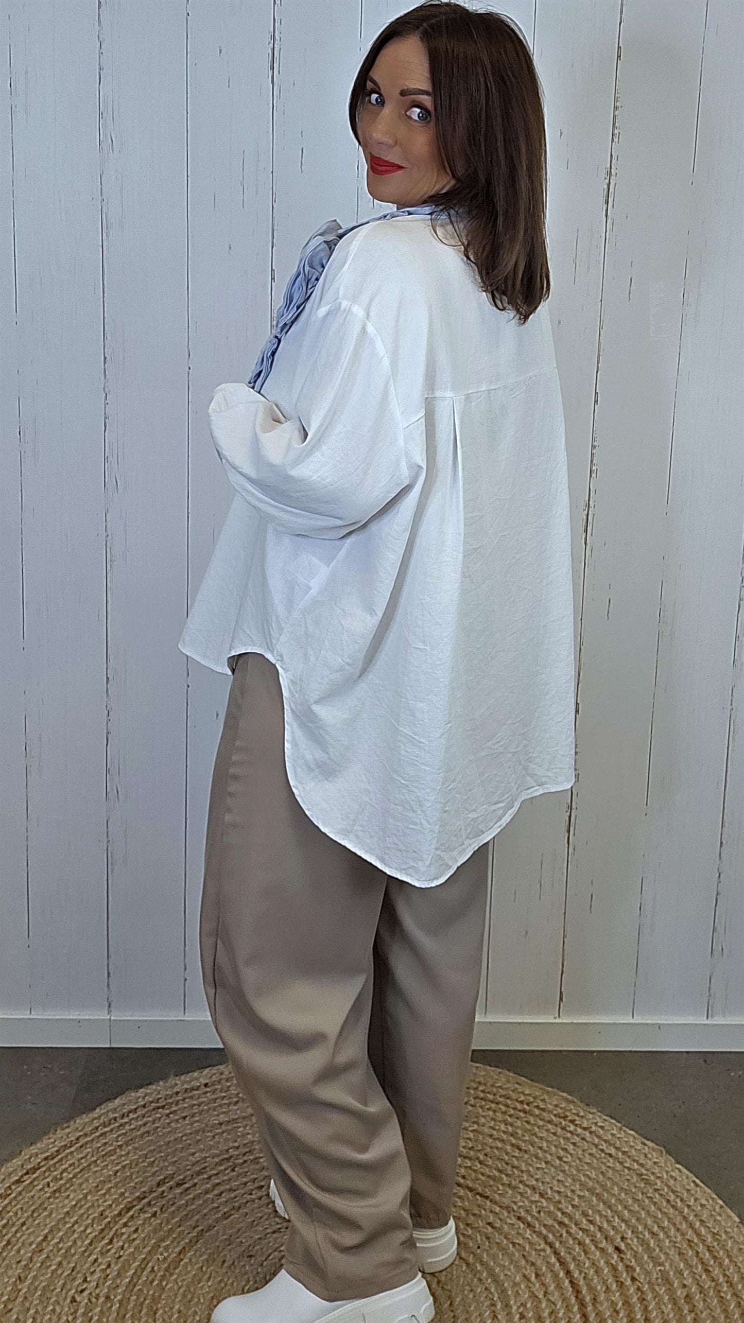 Ruby skjorte med denim