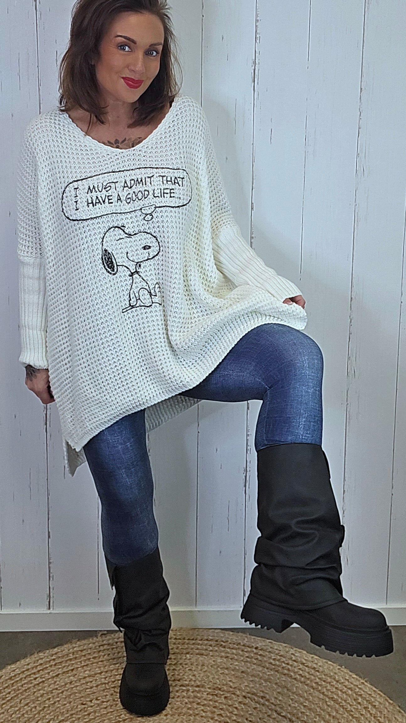 Vera Cargo Boots Black