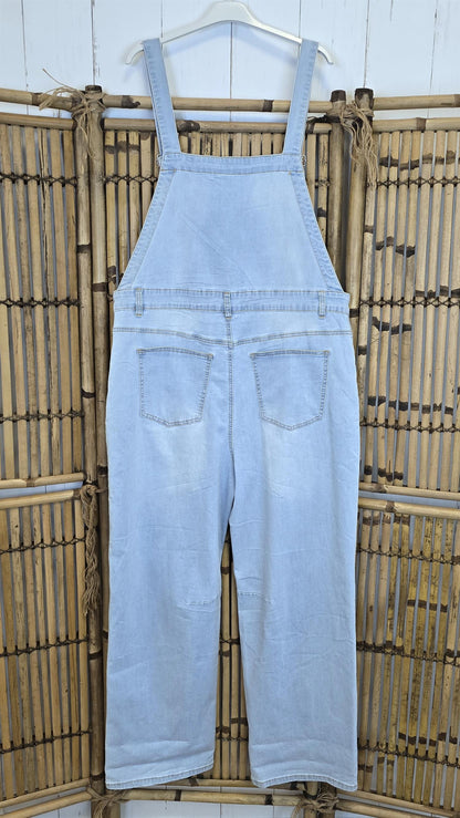 Tomine snekkerbukse lys denim