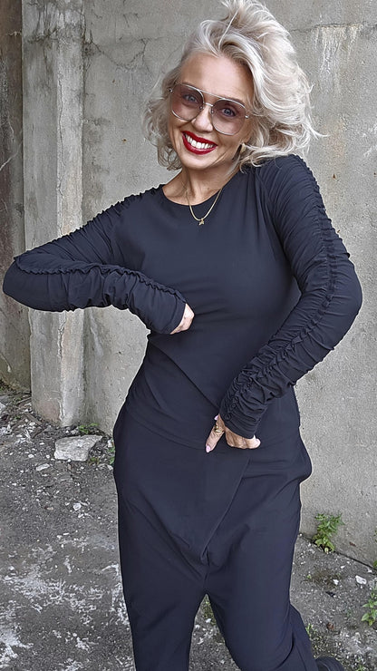 Carlina top technical jersey black