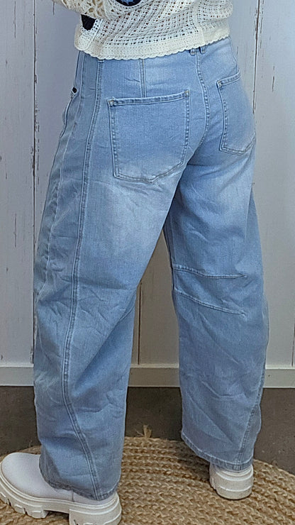 Johanne Barrel jeans