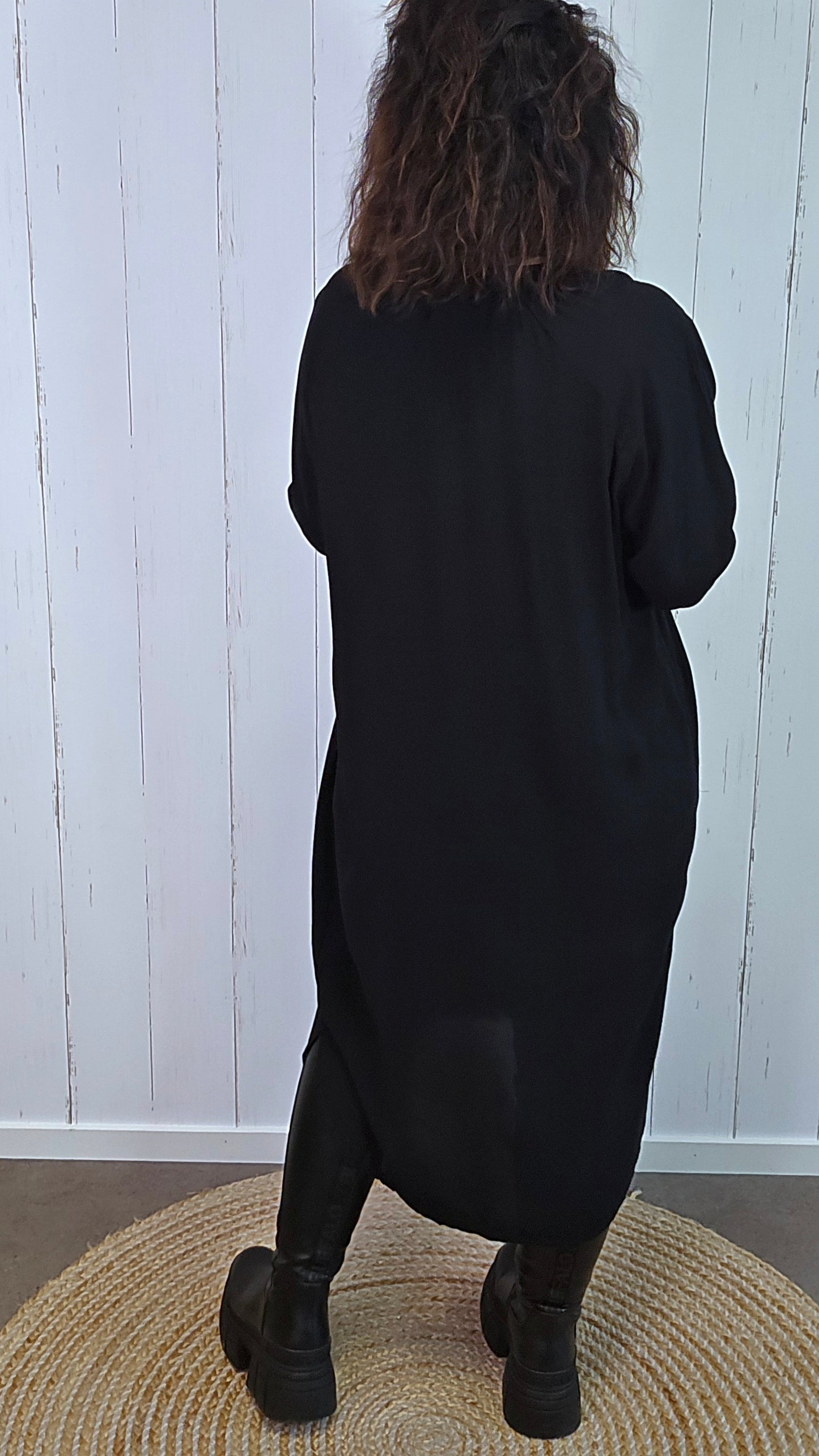 Peggy skjorte kjole svart