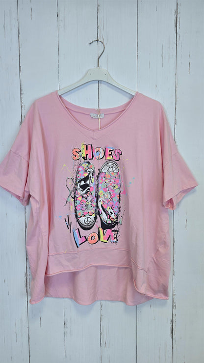 Mia topp Shoes rosa