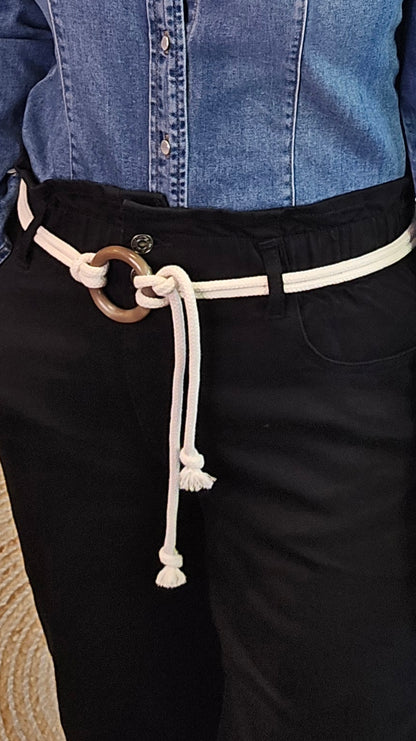 Polly bukse svart