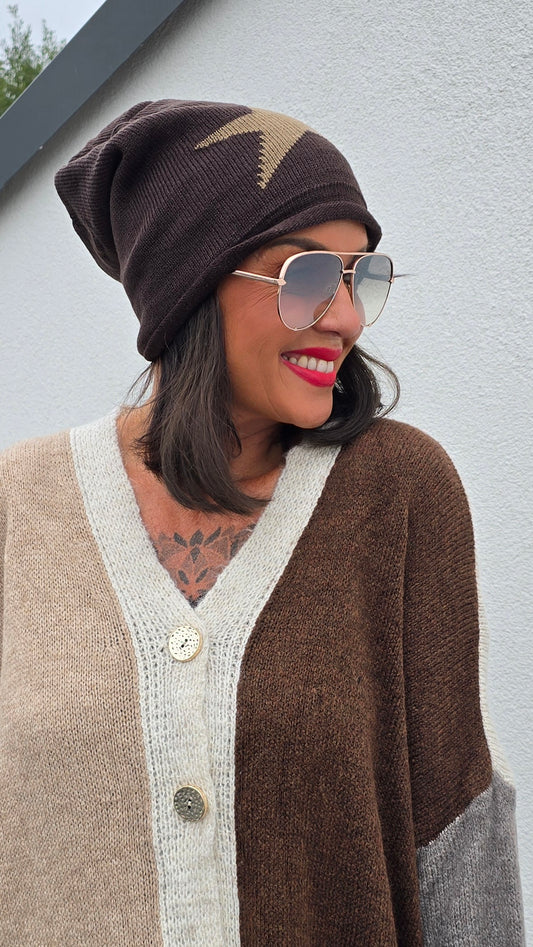 Lone Beanie brun