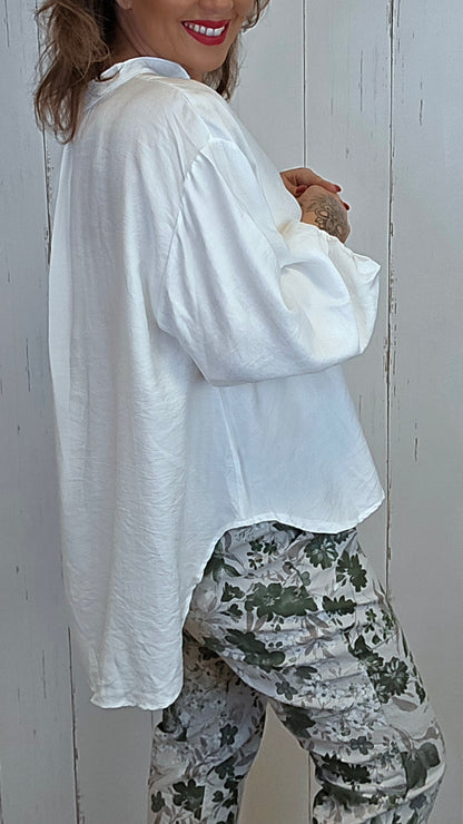 Freja bluse offwhite