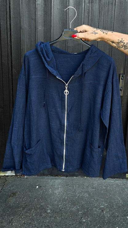 Beatrice hette jakke navy