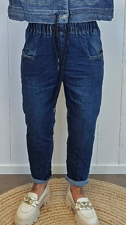 Dina jeans med strikk