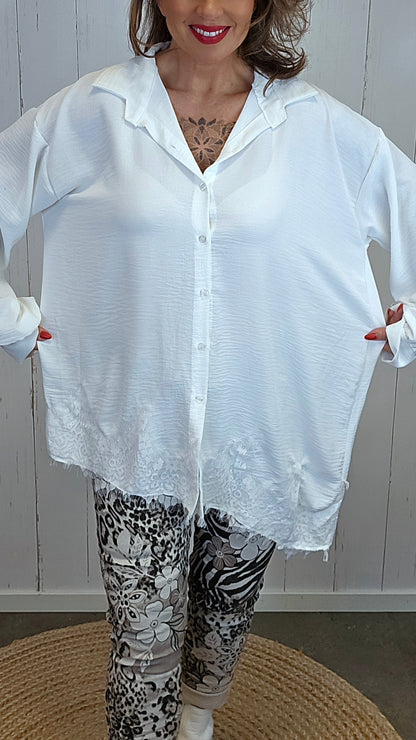 Emily skjorte offwhite