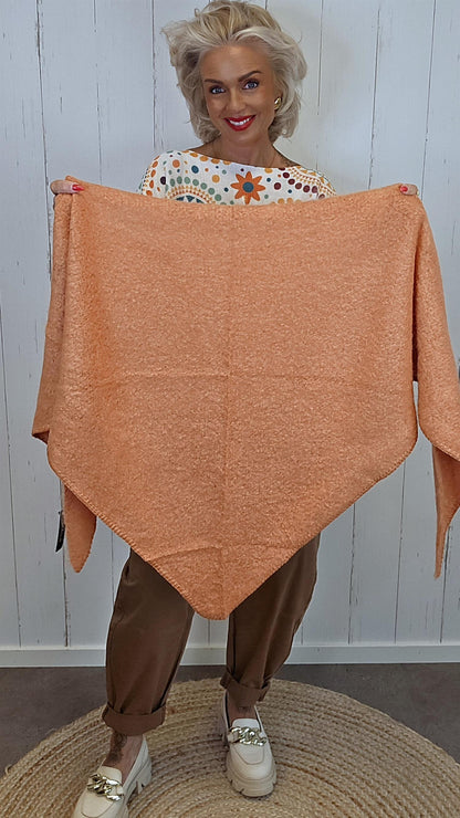 Trekantet skjerf orange