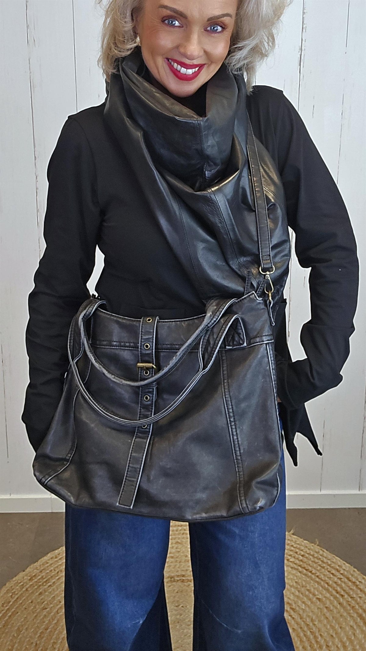 Maggie veske svartgrå