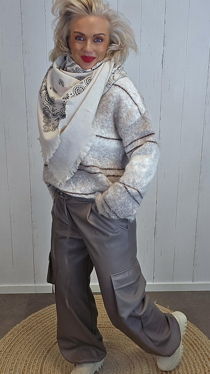 Tracy bukse taupe