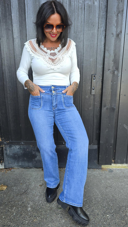 Nova jeans vide bein