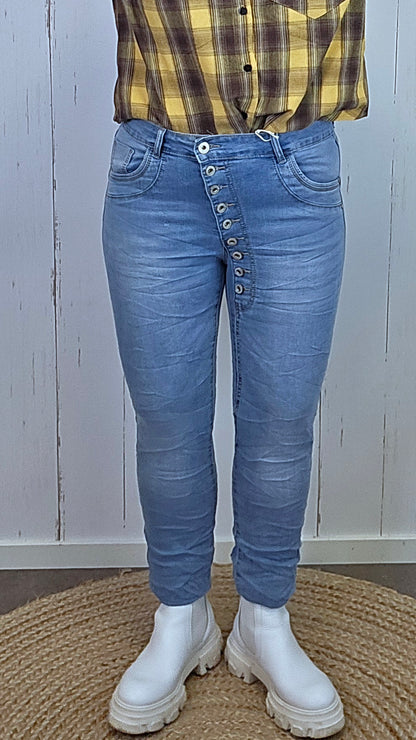 Karostar Jeans Lyseblå