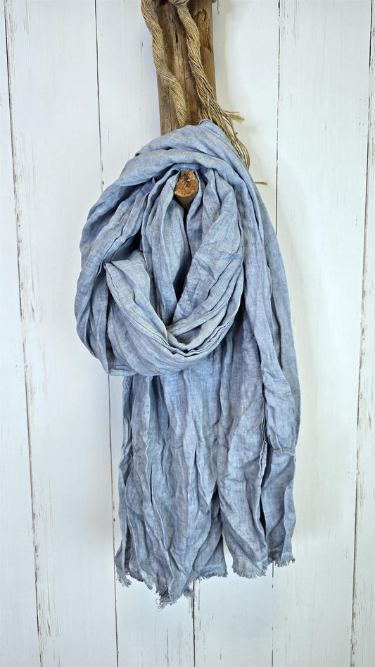 Nadja Lin Skjerf Blå