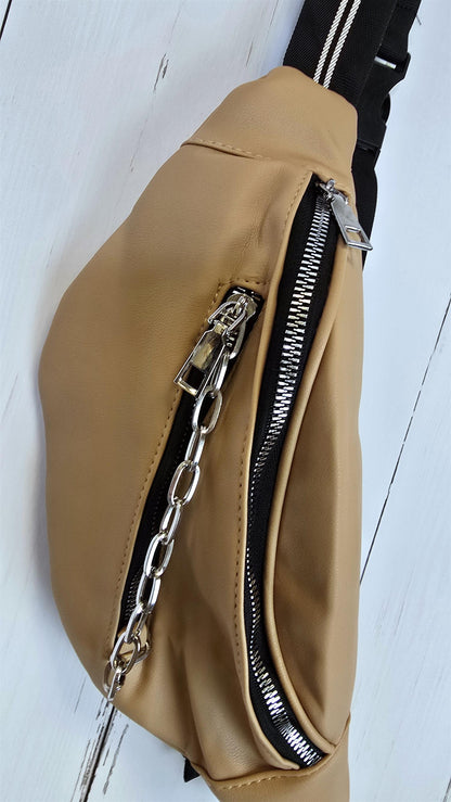 Julia belte veske camel