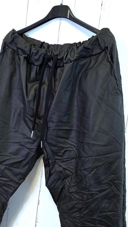 Nora skinnlookbukse svart