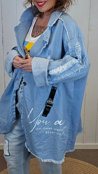 Nora denim jakke