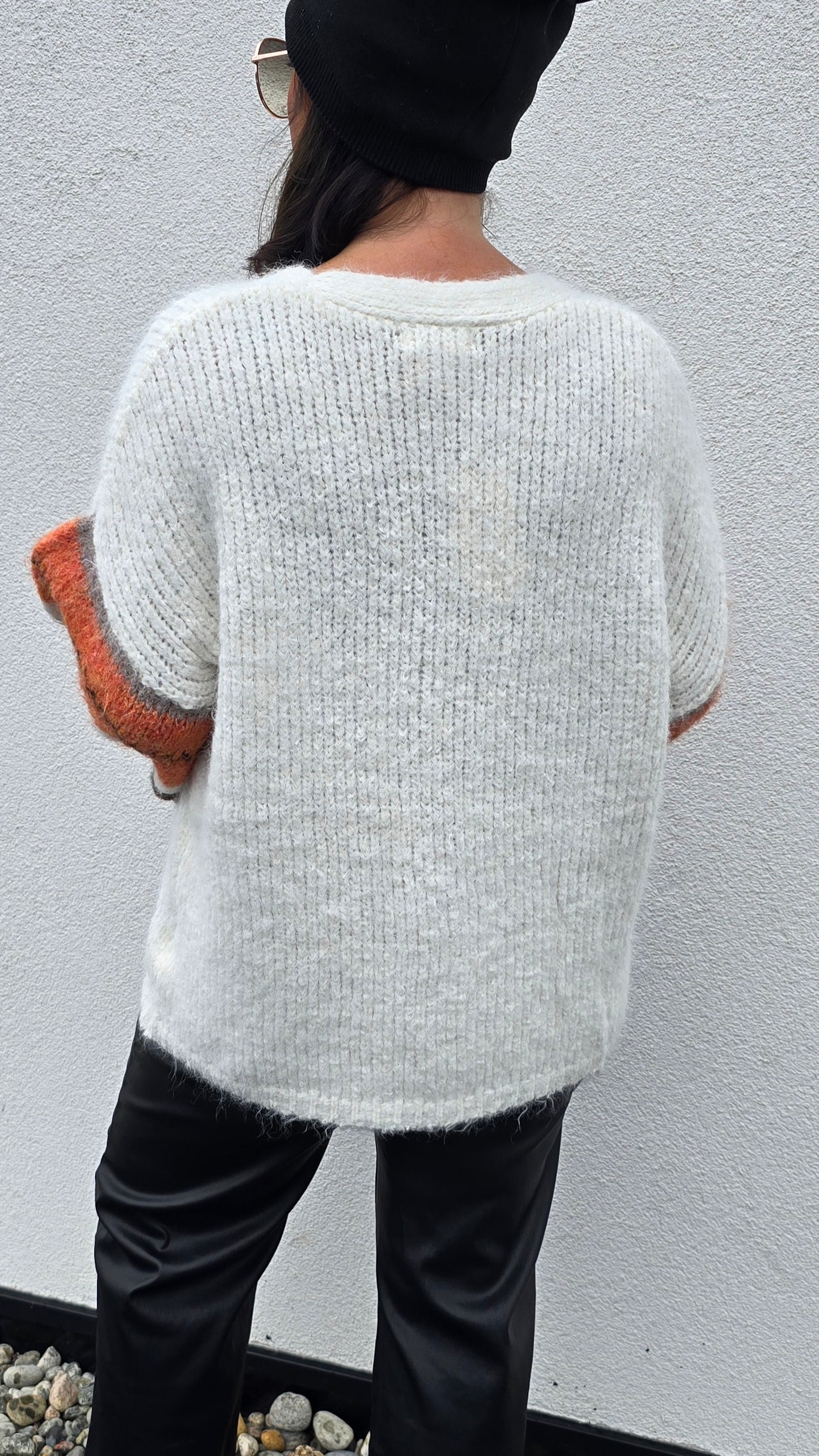 Paula strikket kardigan off white