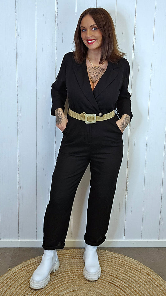 Stina jumpsuit svart