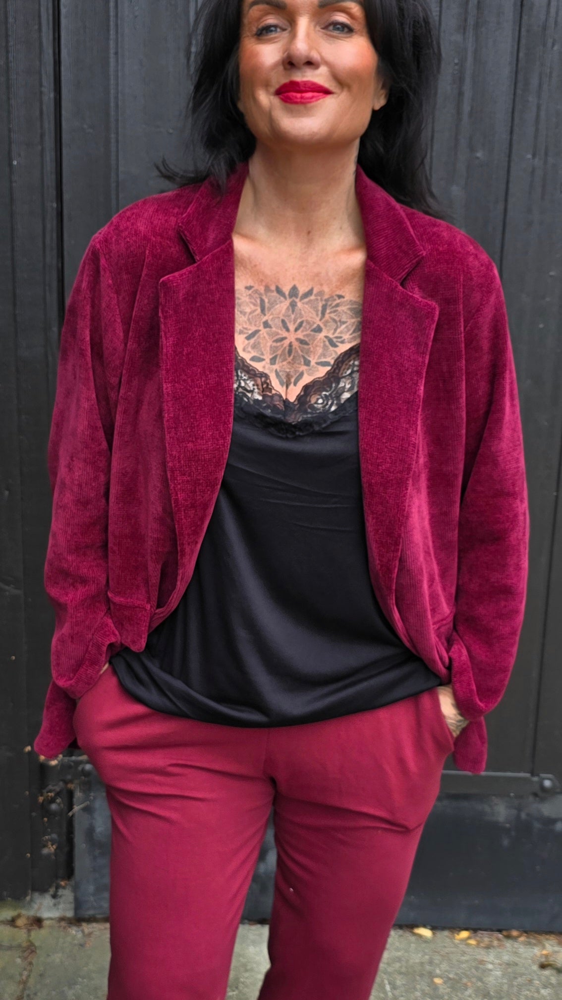 Amalie top svart