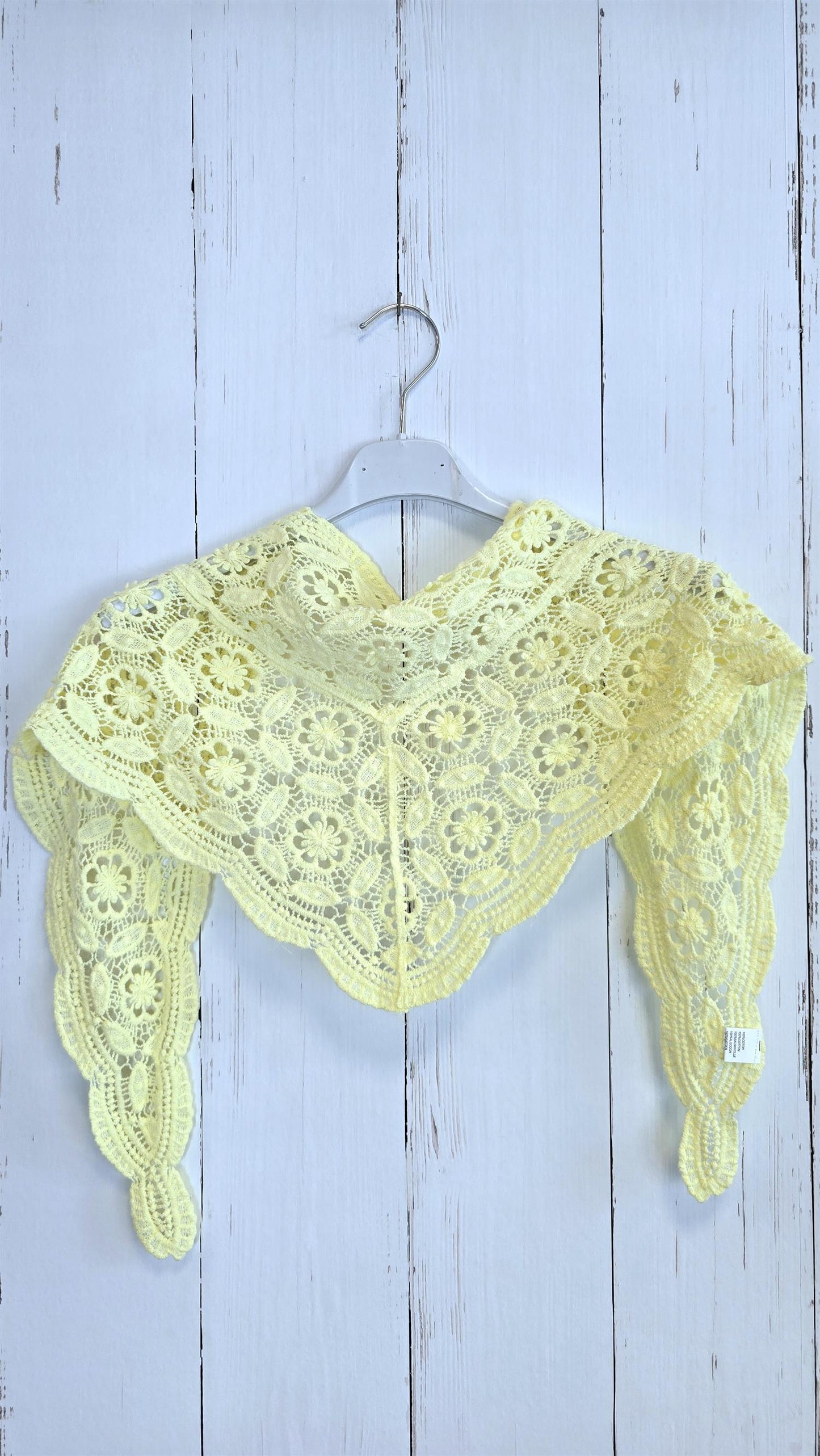 Thea blonde skjerf gul
