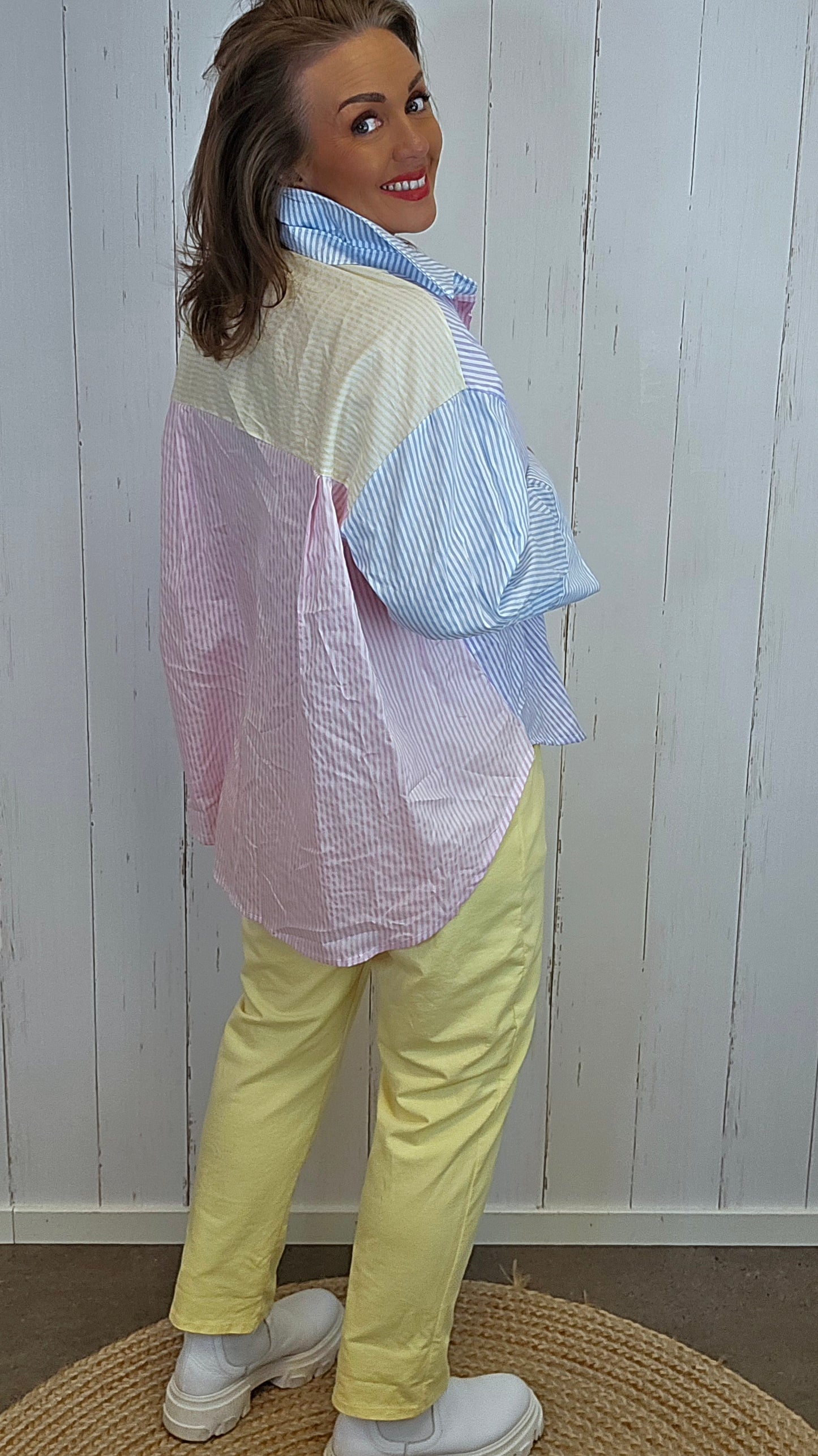 Maja stripete skjorte multicolor