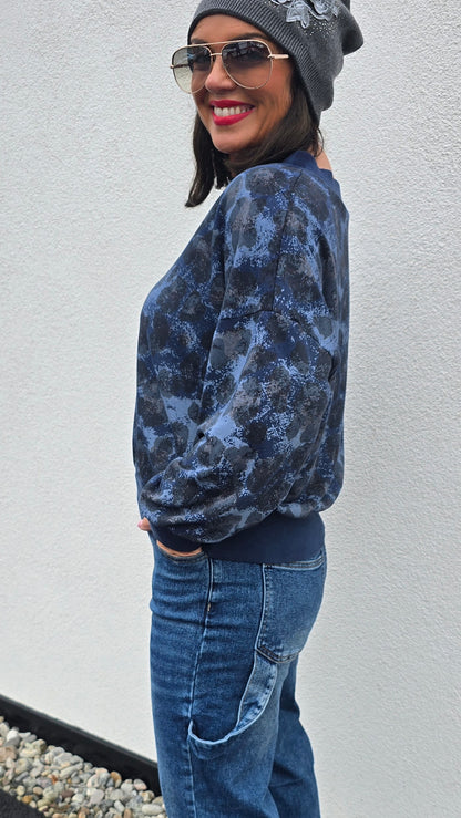 Makaya genser navy