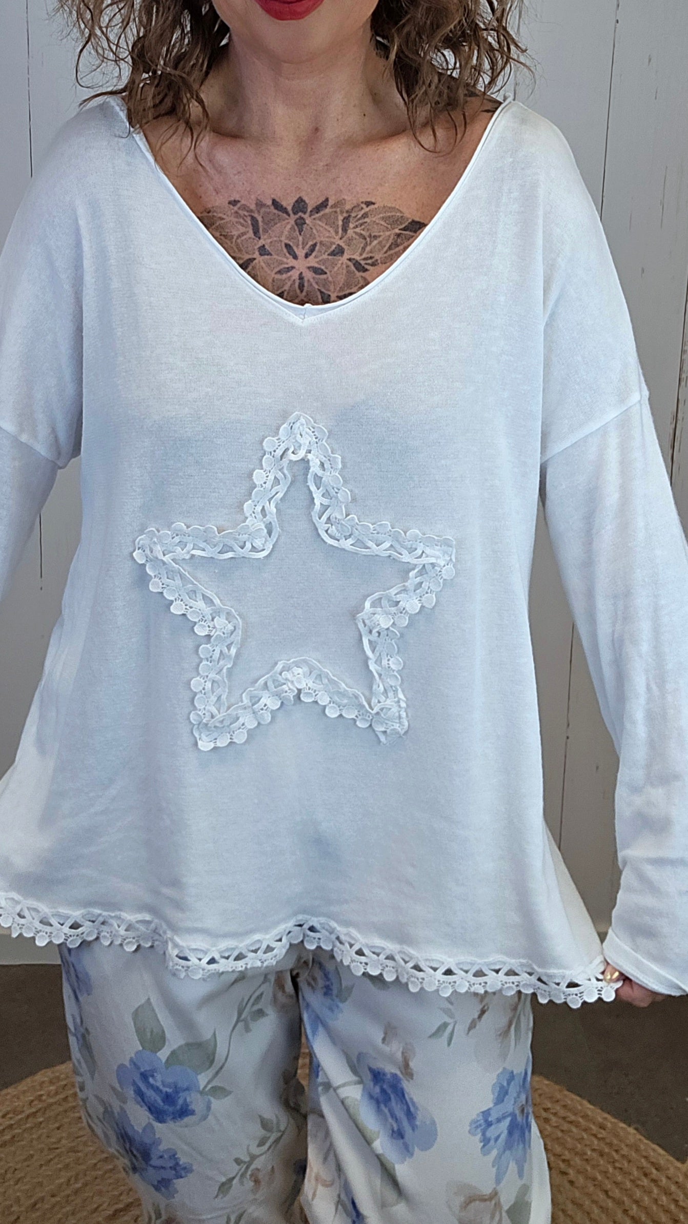 Stella stjernetopp hvit