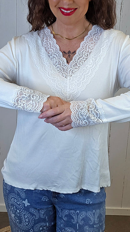 Alva Blondetopp offwhite