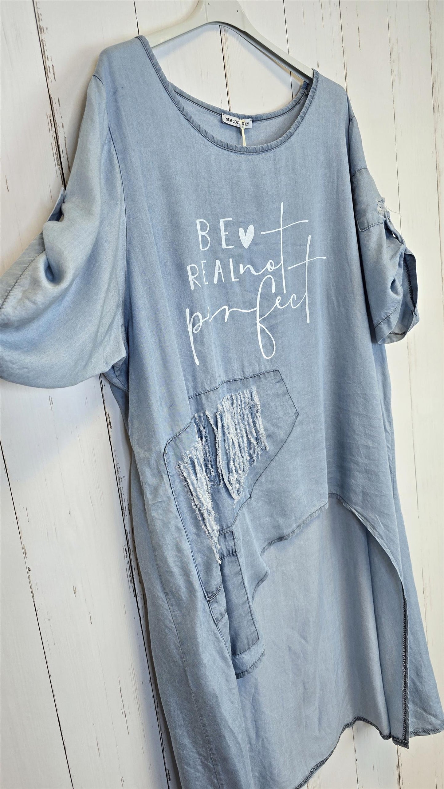 Be Real asymmetrisk topp