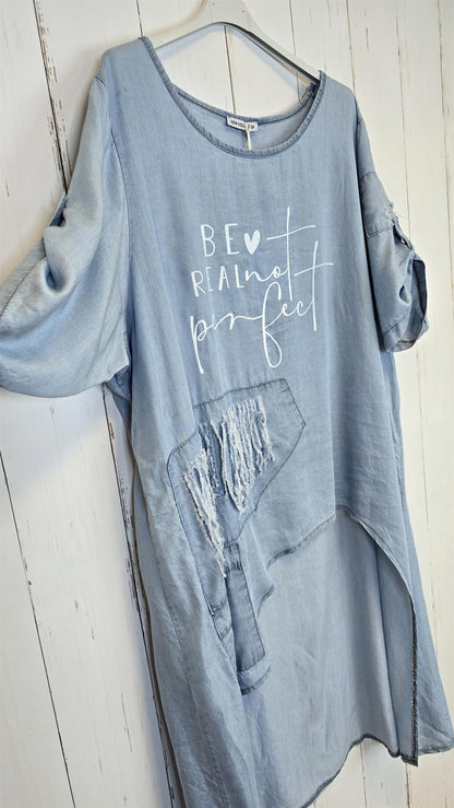 Be Real asymmetrisk topp