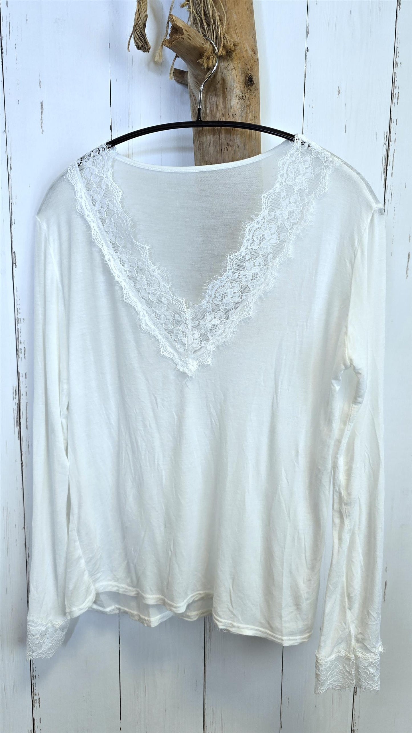 Lise kasjmir topp creme